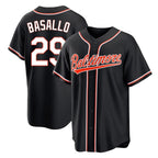 Baltimore Orioles #29 Samuel Basallo Player Black Fotopoulosg Out Home Game Stitched Jerseys