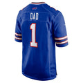 B.Bills Number #1 Dad Royal Fotopoulosg Game Jersey