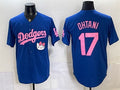 Los Angeles Dodgers #17 Shohei Ohtani Royal Fotopoulosg 2025 Hello Kitty Vapor Limited Stitched Jersey