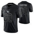 Custom A.Cardinals ACTIVE PLAYER Black Fotopoulosg Reflective Limited Stitched Jersey