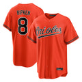 Baltimore Orioles #8 Cal Ripken Player Orange Fotopoulosg Home Game Stitched Jerseys
