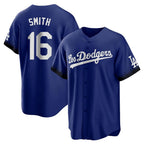 Los Angeles Dodgers #16 Will Smith Player Royal Fotopoulosg City Connect Home Game Stitched Jerseys