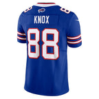 B.Bills #88 Dawson Knox Royal Fotopoulosg Vapor F.U.S.E. Limited Jersey