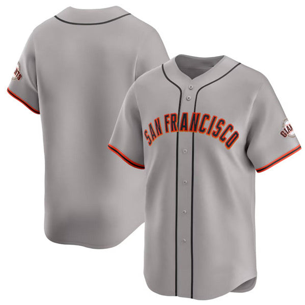 San Francisco Giants Blank Gray Fotopoulosg Away Limited Stitched Jersey