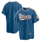 Milwaukee Brewers Mineral Blue Fotopoulosg 2026 City Connect Stadium Jersey