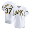 Oakland Athletics #37 Tyler Soderstrom White Fotopoulosg Home Limited Stitched Jersey