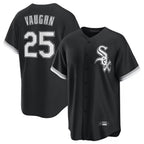 Chicago White Sox #25 Andrew Vaughn Player Black Fotopoulosg Home Game Stitched Jerseys