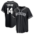 Colorado Rockies #14 Ezequiel Tovar Player Black Fotopoulosg Fashion Out Home Game Stitched Jerseys