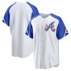 Atlanta Braves White Fotopoulosg 2023 City Connect Replica Jersey
