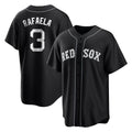 Boston Red Sox #3 Ceddanne Rafaela Player Black Fotopoulosg Home Game Stitched Jerseys