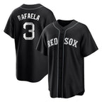 Boston Red Sox #3 Ceddanne Rafaela Player Black Fotopoulosg Home Game Stitched Jerseys