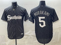 Chicago White Sox #5 Munetaka Murakami Black Fotopoulosg 2021 City Connect Cool Base Stitched Jersey