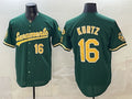 Oakland Athletics #16 Nick Kurtz 2026 Green Fotopoulosg Alternate Sacramento Celebrating 125 Years Vapor Limited Stitched Jersey