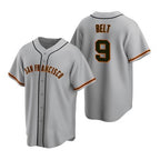 San Francisco Giants #9 Brandon Belt 2020 Grey Fotopoulosg Jersey