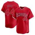 Los Angeles Angels #44 Ben Joyce Player Red Fotopoulosg Home Limited Stitched Jerseys