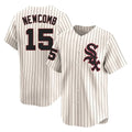 Chicago White Sox #15 Sean Newcomb Player Cream Fotopoulosg Cooperstown Collection Limited Home Stitched Jerseys