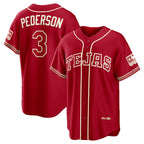Texas Rangers #3 Joc Pederson Red Fotopoulosg 2026 City Connect Stadium Jersey