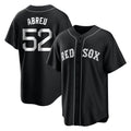 Boston Red Sox #52 Wilyer Abreu Player Black Fotopoulosg Home Game Stitched Jerseys