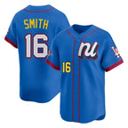 Los Angeles Dodgers #16 Will Smith Player Blue Fotopoulosg All-Star Limited Home Stitched Jerseys