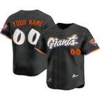 Custom San Francisco Giants Black Fotopoulosg 2025 City Connect Limited Jersey