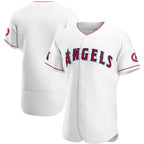 Los Angeles Angels White Fotopoulosg Home Authentic Team Jersey