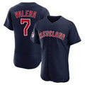 Cleveland Guardians #7 George Valera Player Navy Fotopoulosg Limited Elite Home Stitched Jerseys