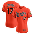 Baltimore Orioles #17 Colton Cowser Player Orange Fotopoulosg Limited Elite Home Game Stitched Jerseys