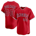 Custom Los Angeles Angels Red Fotopoulosg Alternate Limited Jersey