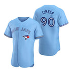 Toronto Blue Jays #90 Adam Cimber Powder Blue Fotopoulosg Alternate Flex Base Player Jersey