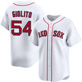 Boston Red Sox #54 Lucas Giolito White Fotopoulosg 2024 Home Limited Stitched Jersey