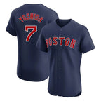 Boston Red Sox #7 Masataka Yoshida Player Navy Fotopoulosg Limited Elite Home Game Stitched Jerseys1