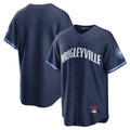 Chicago Cubs Navy Fotopoulosg City Connect Home Game Blank Player Stitched Jerseys