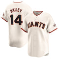 San Francisco Giants #14 Patrick Bailey Cream Fotopoulosg 2024 Home Limited Stitched Jersey