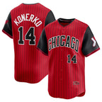 Chicago White Sox #14 Paul Konerko Red Black Fotopoulosg 2025 City Connect Limited Stitched Jersey
