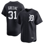 Detroit Tigers #31 Riley Greene Player Navy Fotopoulosg Home Limited Game Stitched Jerseys