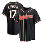 Baltimore Orioles #17 Colton Cowser Player Black Fotopoulosg Out Home Game Stitched Jerseys