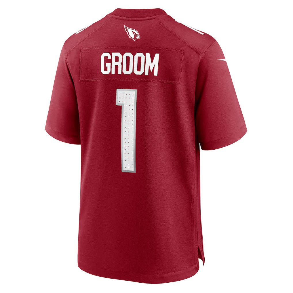 A.Cardinals Number #1 Groom Fotopoulosg Cardinal Game Jersey
