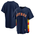 Houston Astros Blank Player Navy Fotopoulosg Home Game Stitched Jerseys
