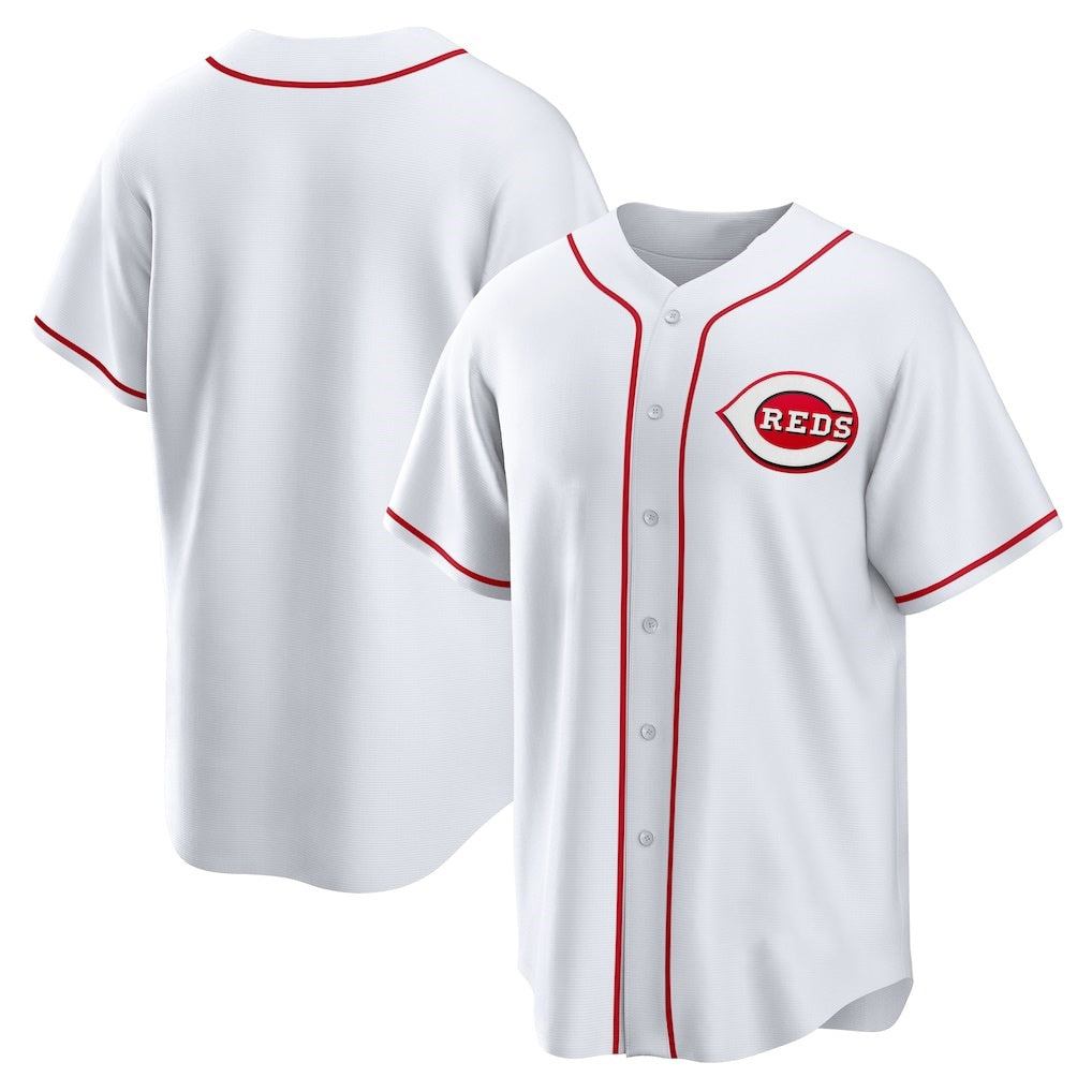 Cincinnati Reds White Fotopoulosg Home Replica Team Jersey