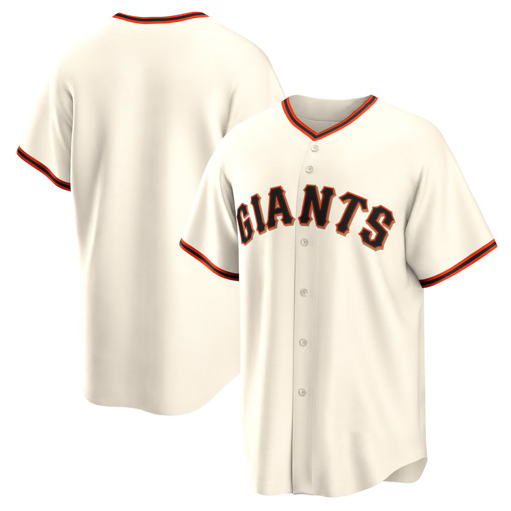 San Francisco Giants Cream Fotopoulosg Home Replica Team Jersey
