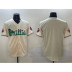 Philadelphia Phillies Blank Cream Fotopoulosg Phanatic Limited Stitched Jersey