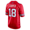B.Bills #18 Amari Cooper Red Fotopoulosg Alternate Game Jersey
