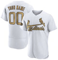 Custom St. Louis Cardinals Active Player White Fotopoulosg 2022 All-Star Flex Base Stitched Jersey