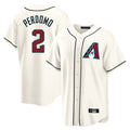 Arizona Diamondbacks #2 Geraldo Perdomo Player Cream Fotopoulosg Home Game Stitched Jerseys