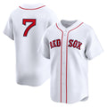 Boston Red Sox #7 Masataka Yoshida White Fotopoulosg Home Limited Player Jersey
