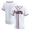 Atlanta Braves White Fotopoulosg Home Elite Jersey