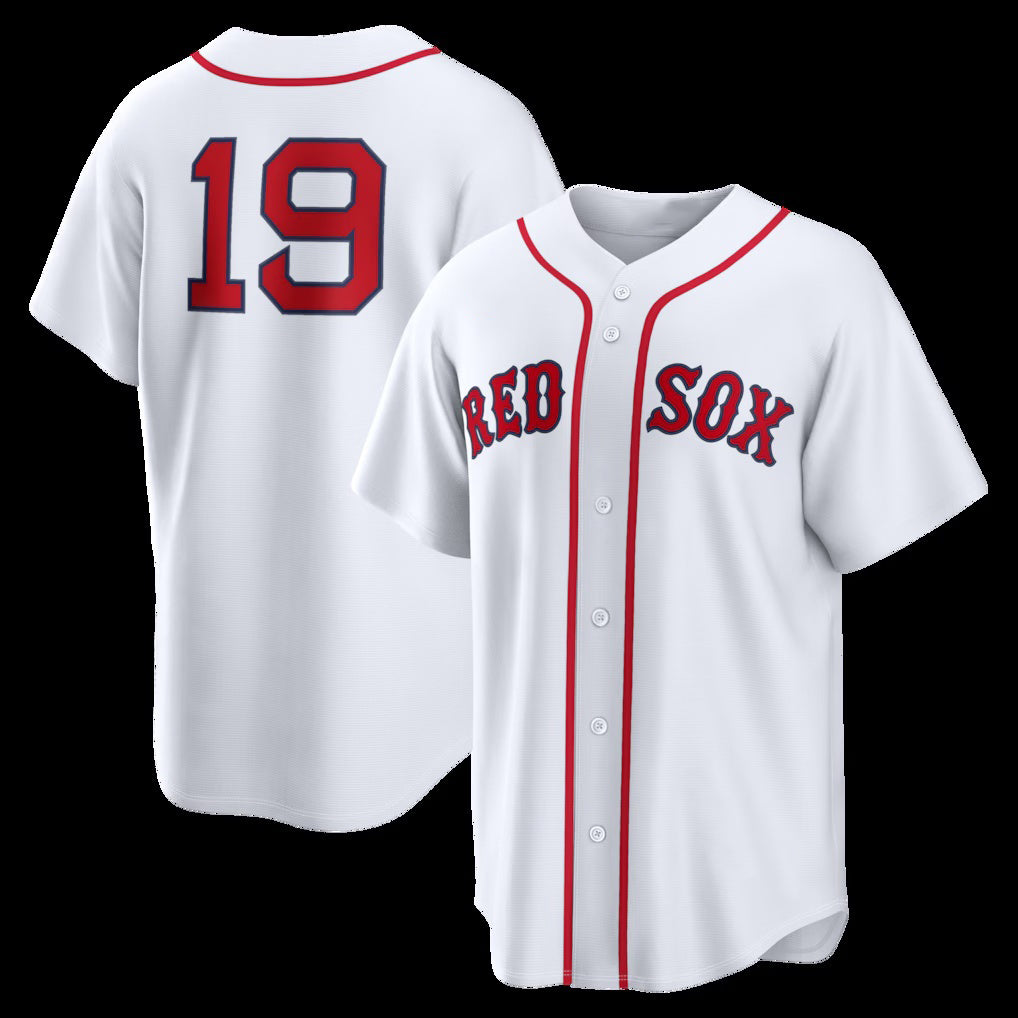 Boston Red Sox #19 Roman Anthony White Fotopoulosg Home Replica Jersey