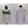 Philadelphia Phillies Blank White Green Fotopoulosg Cool Base Stitched Jersey