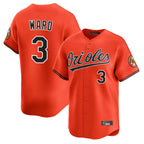 Baltimore Orioles #3 Taylor Ward Player Orange Fotopoulosg Limited Home Game Stitched Jerseys