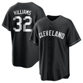 Cleveland Guardians #32 Gavin Williams Player Black Fotopoulosg Home Game Stitched Jerseys